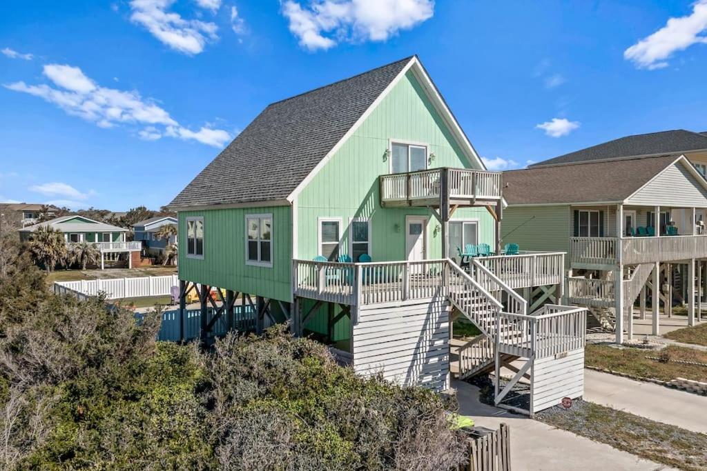 Pool Haven Ocean View Villa Oak Island Dış mekan fotoğraf