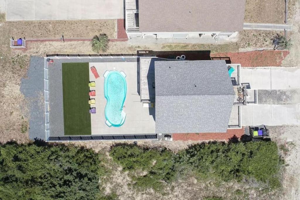 Pool Haven Ocean View Villa Oak Island Dış mekan fotoğraf