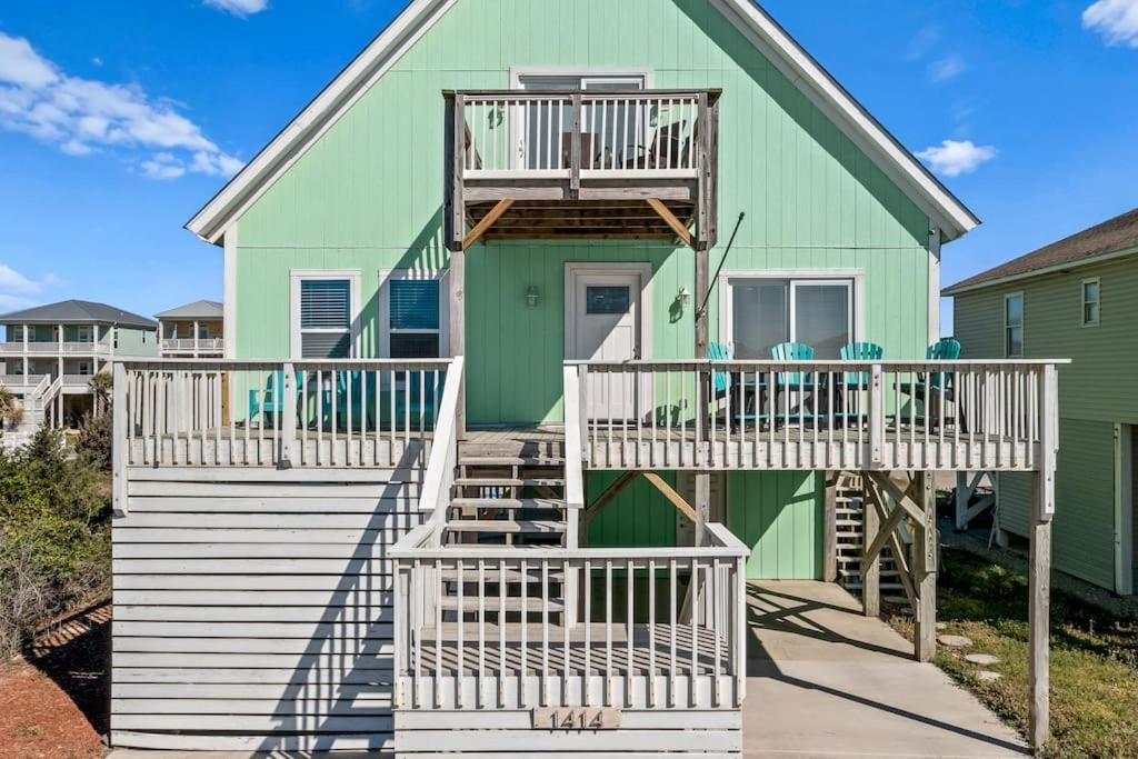 Pool Haven Ocean View Villa Oak Island Dış mekan fotoğraf